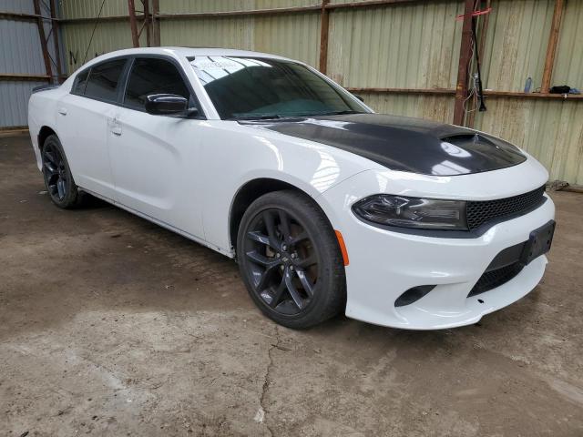 2C3CDXHG1MH561017 - 2021 DODGE CHARGER GT WHITE photo 4