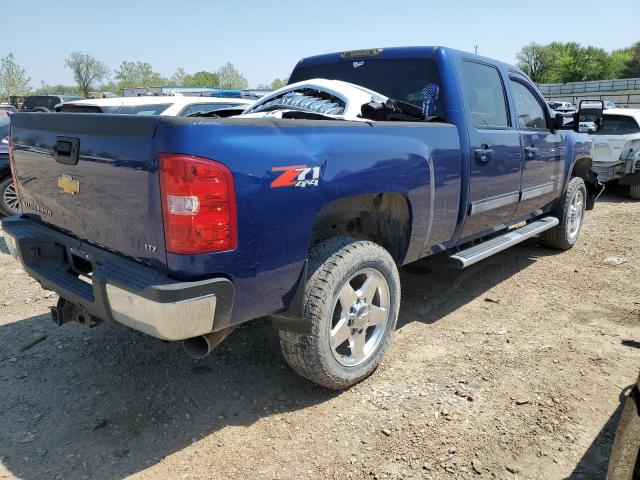 1GC1KYC81EF185503 - 2014 CHEVROLET SILVERADO K2500 HEAVY DUTY LTZ BLUE photo 4