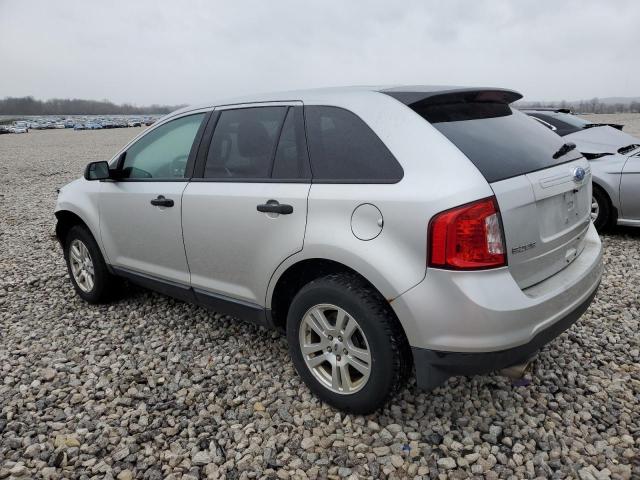 2FMDK3GC6BBB28494 - 2011 FORD EDGE SE SILVER photo 2