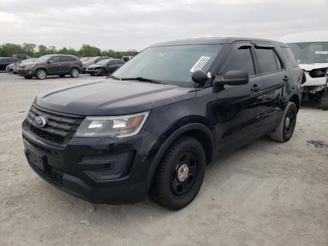 1FM5K8AR5HGB54214 - 2017 FORD EXPLORER POLICE INTERCEPTOR BLACK photo 1