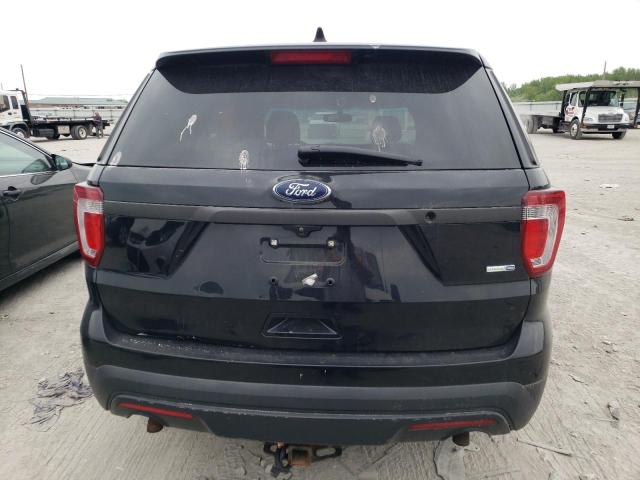 1FM5K8AR5HGB54214 - 2017 FORD EXPLORER POLICE INTERCEPTOR BLACK photo 6