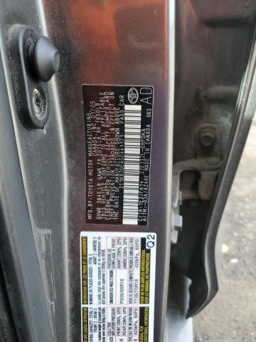 2T1KR30E45C441171 - 2005 TOYOTA COROLLA MA XR GRAY photo 12