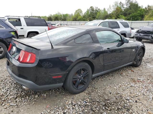 1ZVBP8AM1B5101314 - 2011 FORD MUSTANG BLACK photo 3