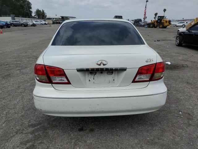 JNKDA31A32T002929 - 2002 INFINITI I35 WHITE photo 6