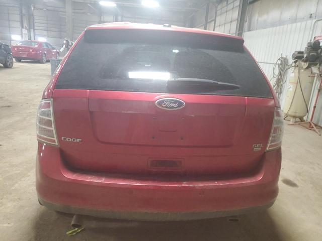 2FMDK4JC3ABB55911 - 2010 FORD EDGE SEL MAROON photo 6