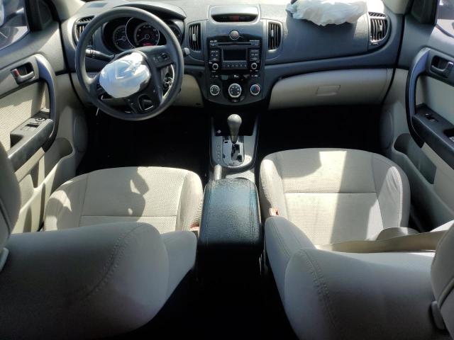 KNAFU6A20A5167381 - 2010 KIA FORTE EX GRAY photo 8