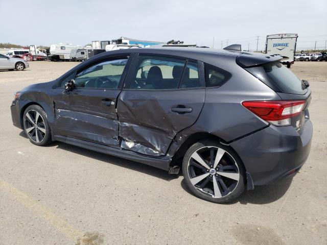 4S3GTAM62J3752731 - 2018 SUBARU IMPREZA SPORT GRAY photo 2