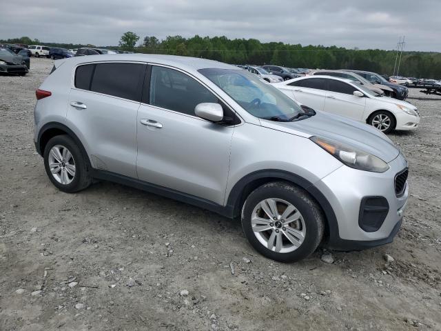 KNDPM3AC9H7152195 - 2017 KIA SPORTAGE LX SILVER photo 4