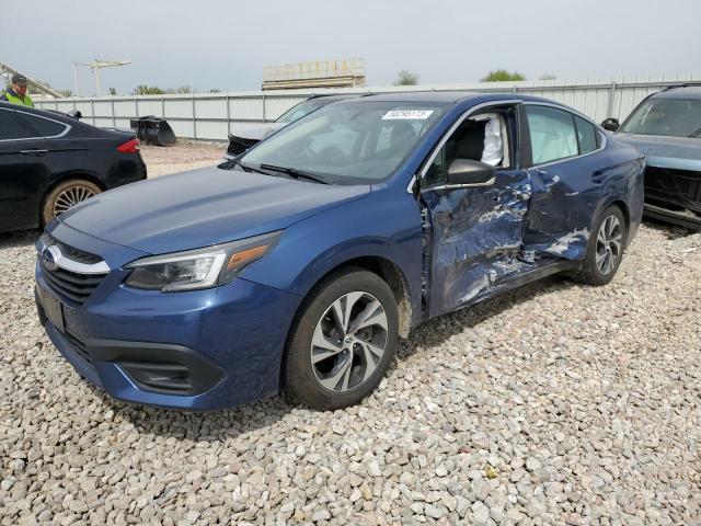 4S3BWAB69L3015145 - 2020 SUBARU LEGACY BLUE photo 1