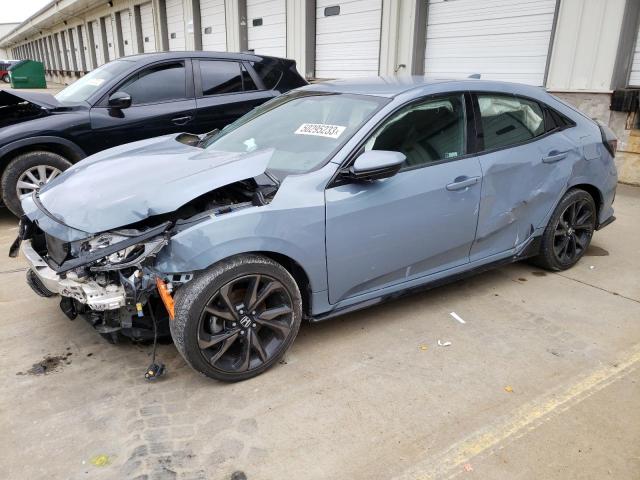 SHHFK7G40JU213327 - 2018 HONDA CIVIC SPORT 蓝色 照片 1