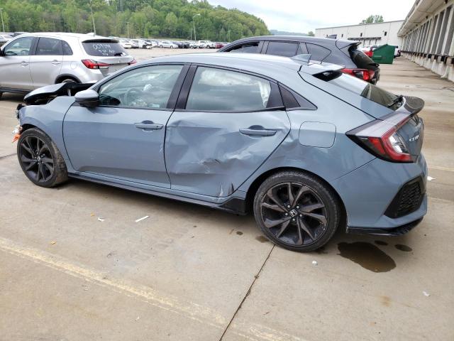 SHHFK7G40JU213327 - 2018 HONDA CIVIC SPORT 蓝色 照片 2