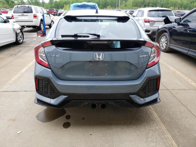 SHHFK7G40JU213327 - 2018 HONDA CIVIC SPORT 蓝色 照片 6