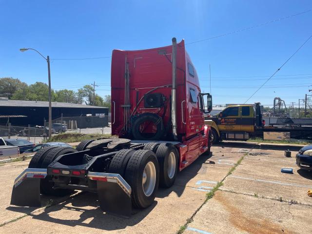 4V4NC9EJ4CN557105 - 2012 VOLVO VN VNL RED photo 4