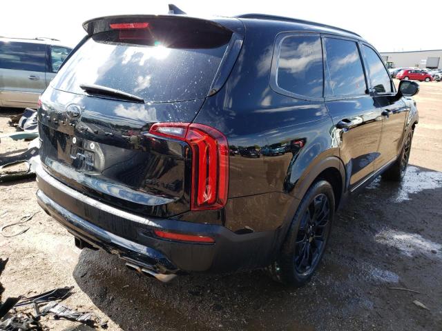 5XYP5DHCXMG185518 - 2021 KIA TELLURIDE SX BLACK photo 3