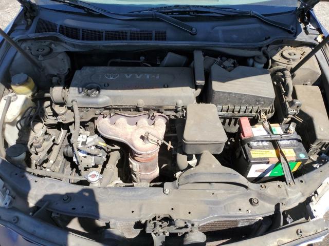 4T1BE46K27U102327 - 2007 TOYOTA CAMRY CE BLUE photo 11