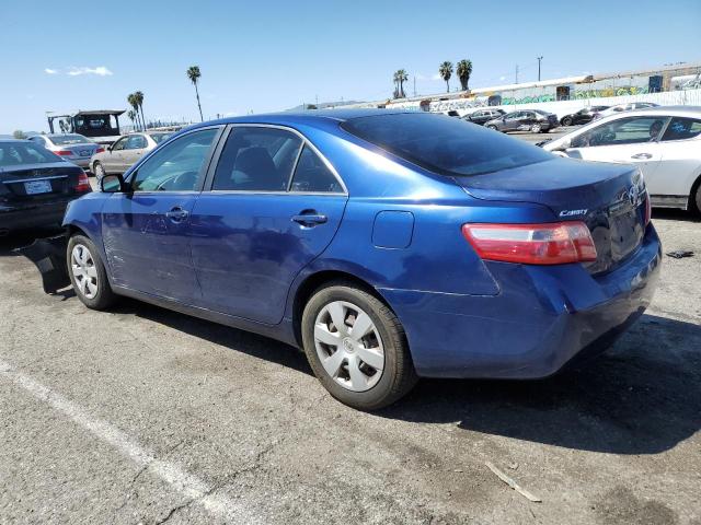 4T1BE46K27U102327 - 2007 TOYOTA CAMRY CE BLUE photo 2