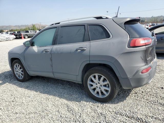 1C4PJMDB2JD525442 - 2018 JEEP CHEROKEE LIMITED Сұр фото 2