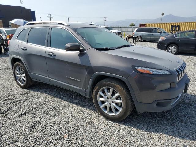 1C4PJMDB2JD525442 - 2018 JEEP CHEROKEE LIMITED Сұр фото 4