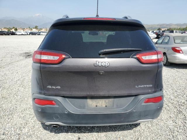 1C4PJMDB2JD525442 - 2018 JEEP CHEROKEE LIMITED Сұр фото 6