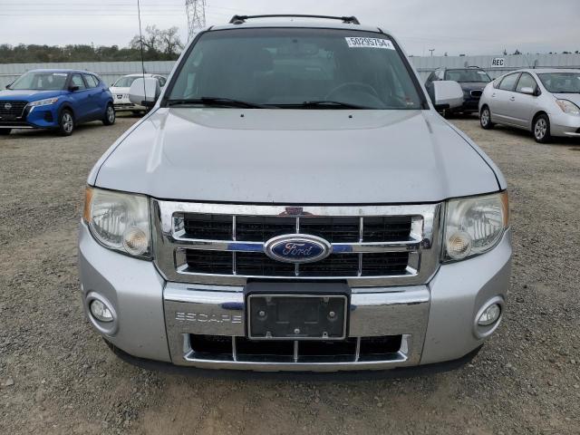 1FMCU9EGXBKB59896 - 2011 FORD ESCAPE LIMITED SILVER photo 5