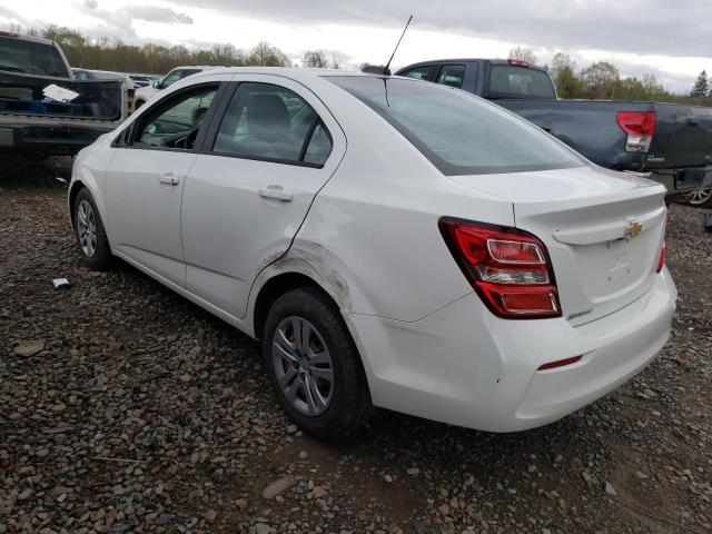 1G1JB5SG4H4162751 - 2017 CHEVROLET SONIC LS 白色 照片 2