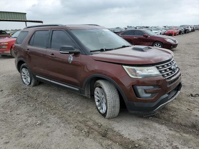 1FM5K7D81GGB94091 - 2016 FORD EXPLORER XLT MAROON photo 4