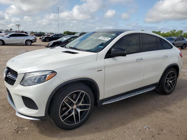 4JGED6EB3GA013526 - 2016 MERCEDES-BENZ GLE COUPE 450 4MATIC WHITE photo 1