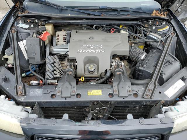 2G4WF5218X1564081 - 1999 BUICK REGAL GS შავი ფოტო 11