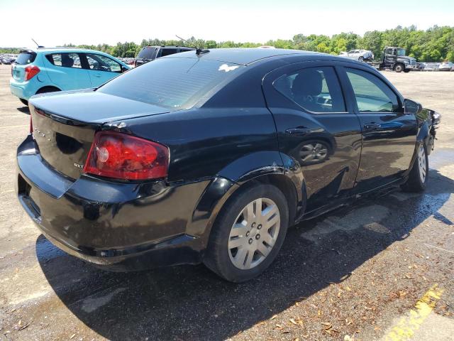 1C3CDZAB8EN138874 - 2014 DODGE AVENGER SE BLACK photo 3