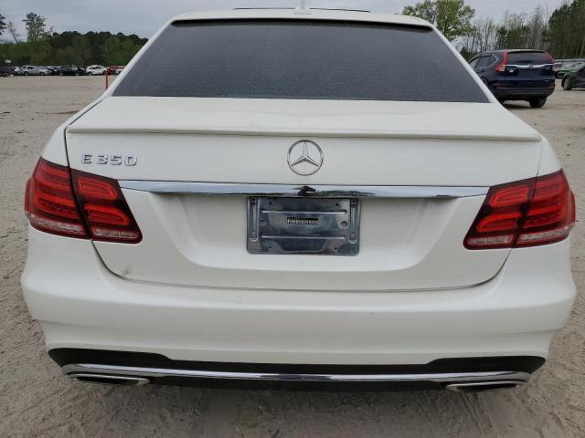 WDDHF5KB9EA838144 - 2014 MERCEDES-BENZ E 350 WHITE photo 6