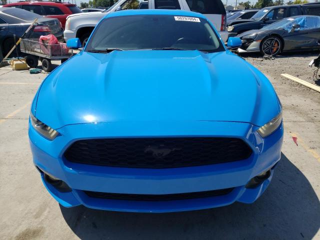 1FA6P8TH7H5291574 - 2017 FORD MUSTANG BLUE photo 5