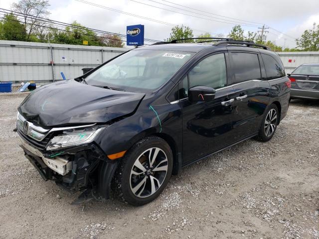 5FNRL6H98KB023342 - 2019 HONDA ODYSSEY ELITE Czarny zdjęcie 1