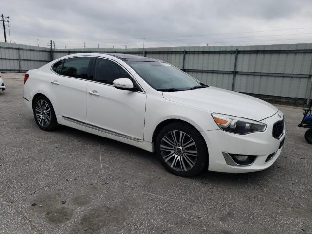 KNALN4D7XE5139914 - 2014 KIA CADENZA PREMIUM WHITE photo 4