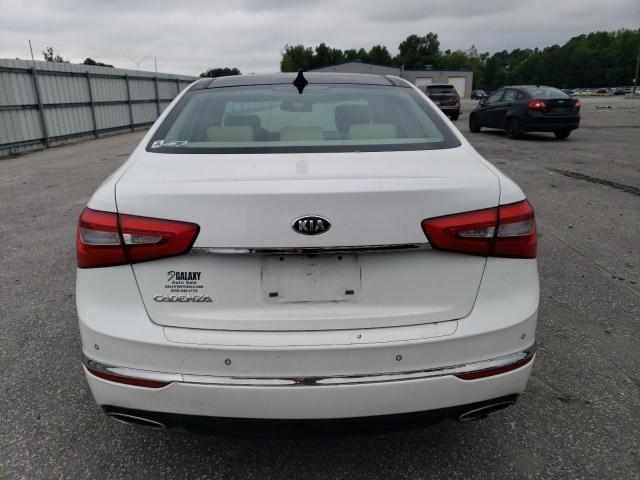 KNALN4D7XE5139914 - 2014 KIA CADENZA PREMIUM WHITE photo 6