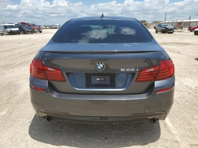 WBA5B1C53GG132777 - 2016 BMW 535 I GRAY photo 6