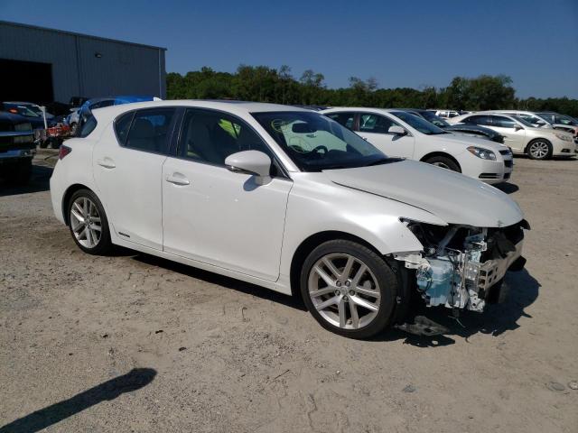 JTHKD5BH1E2209271 - 2014 LEXUS CT 200 WHITE photo 1