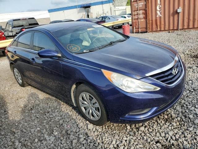 5NPEB4AC8CH406857 - 2012 HYUNDAI SONATA GLS BLUE photo 4