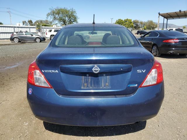 3N1CN7AP8CL845904 - 2012 NISSAN VERSA S BLUE photo 6