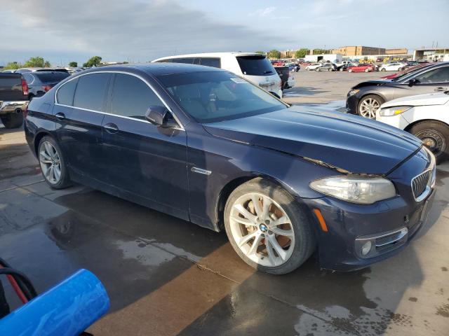 WBA5B1C52ED475725 - 2014 BMW 535 I BLUE photo 4