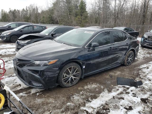 4T1S11AK8RU252253 - 2024 TOYOTA CAMRY SE NIGHT SHADE BLACK photo 1