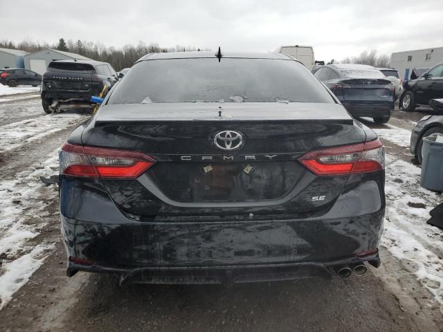 4T1S11AK8RU252253 - 2024 TOYOTA CAMRY SE NIGHT SHADE BLACK photo 6