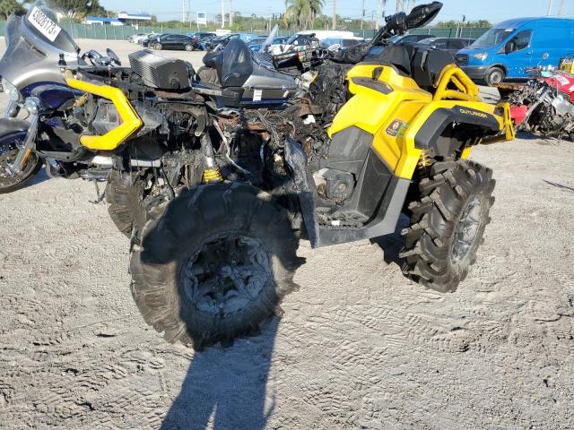 3JBLWAU48MJ000897 - 2021 CAN-AM OUTLANDER X MR 850 YELLOW photo 3