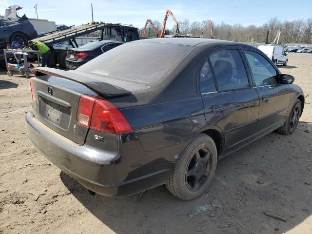 2HGES25751H604448 - 2001 HONDA CIVIC EX BLACK photo 3