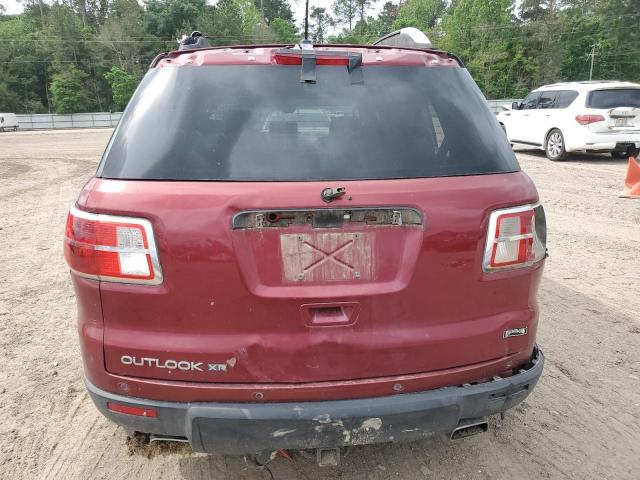 5GZER33718J121551 - 2008 SATURN OUTLOOK XR ბურგუნდია ფოტო 6