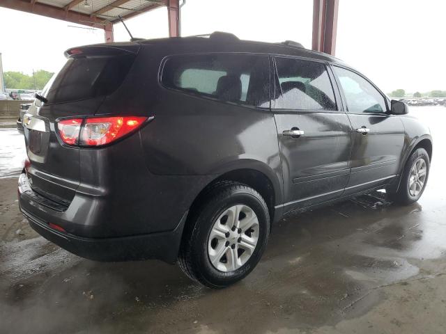 1GNKRFKD0HJ253463 - 2017 CHEVROLET TRAVERSE LS BLACK photo 3