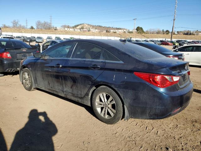 5NPEB4AC2CH409267 - 2012 HYUNDAI SONATA GLS BLUE photo 2