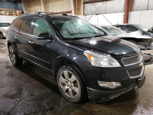 1GNKVLED6BJ102043 - 2011 CHEVROLET TRAVERSE LTZ BLACK photo 4