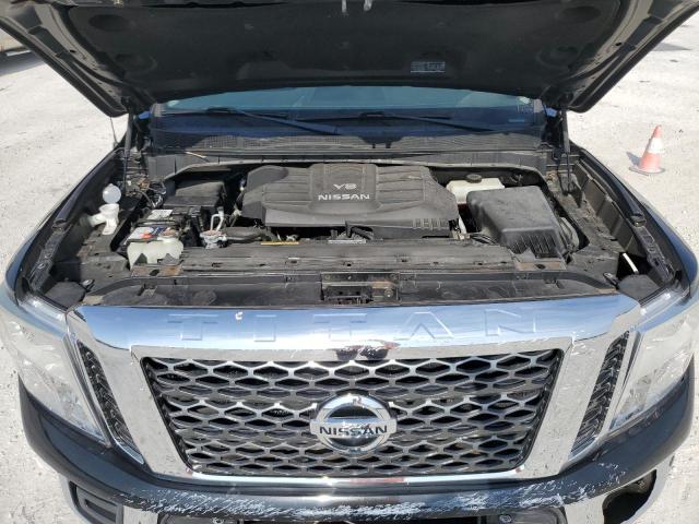 1N6AA1E67JN524042 - 2018 NISSAN TITAN SV BLACK photo 11