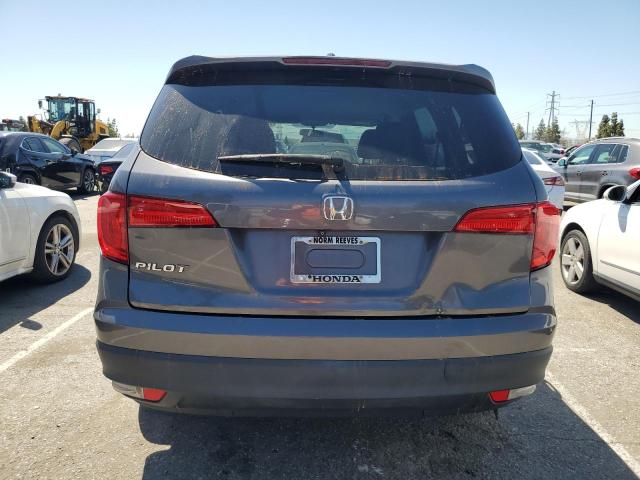 5FNYF5H34JB028190 - 2018 HONDA PILOT EX GRAY photo 6