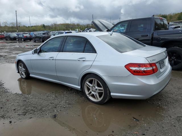 WDDHF8JB3DA694852 - 2013 MERCEDES-BENZ E 350 4MATIC SILVER photo 2